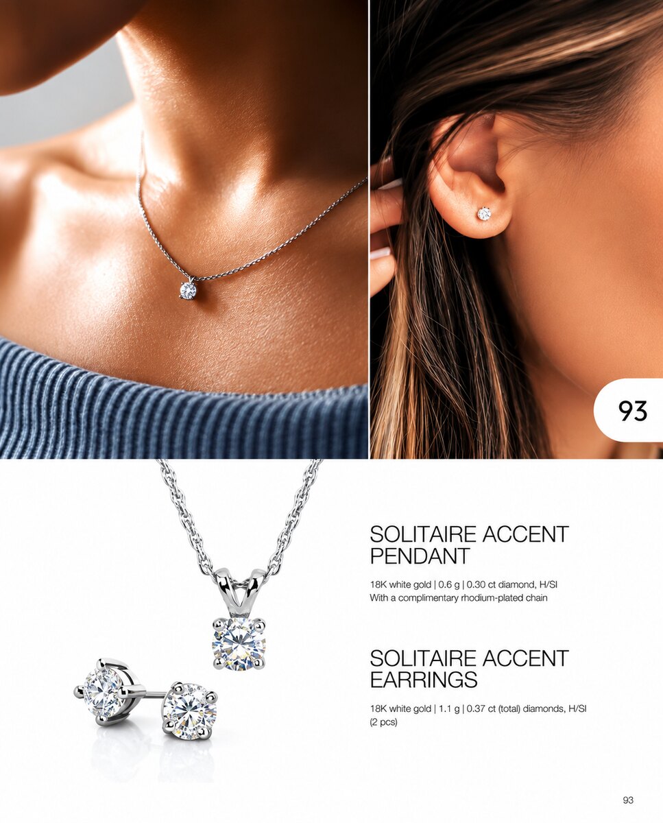 Bernhard H. Mayer jewellery collection — promotional flyer