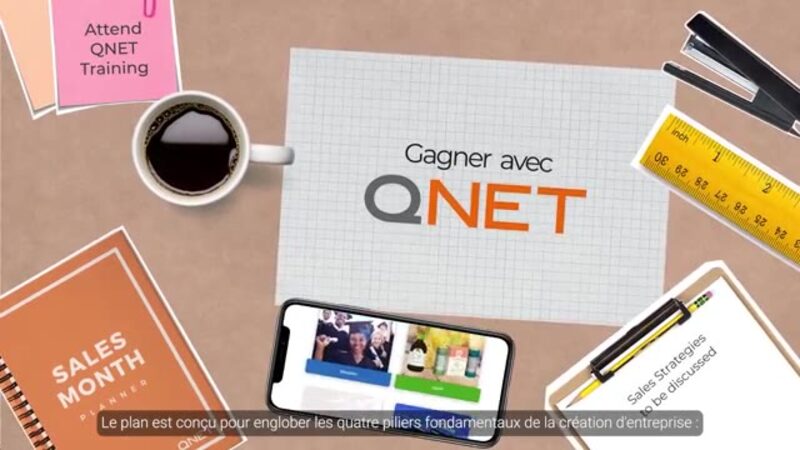 Earn with QNET business plan overview