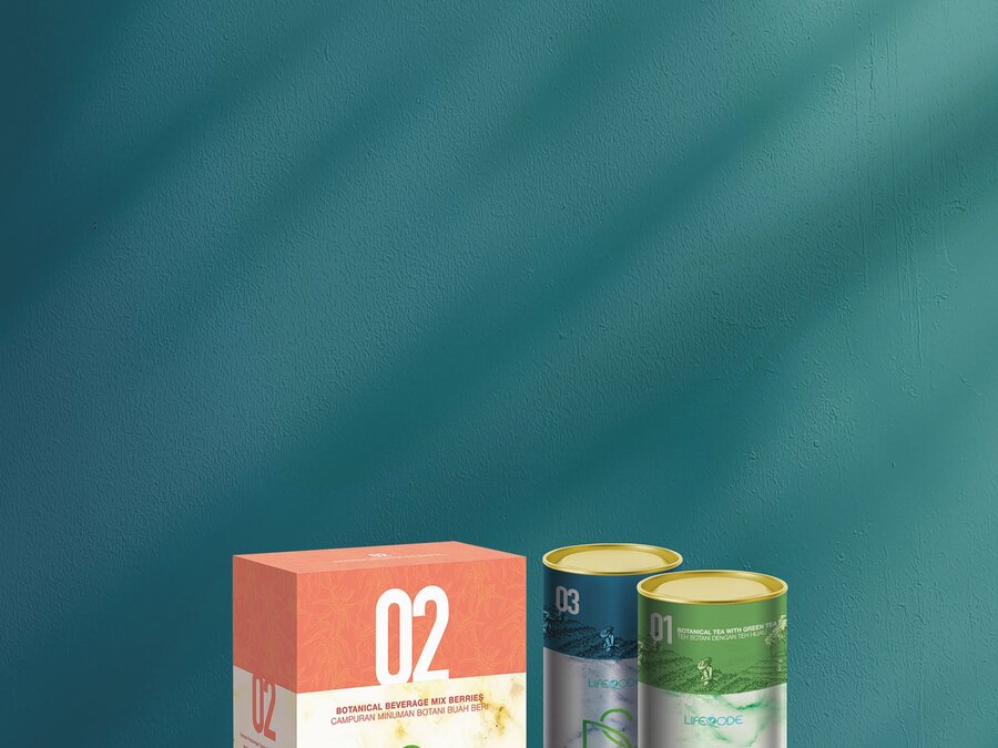 BeLite 123 weight-management beverage — canister and pack