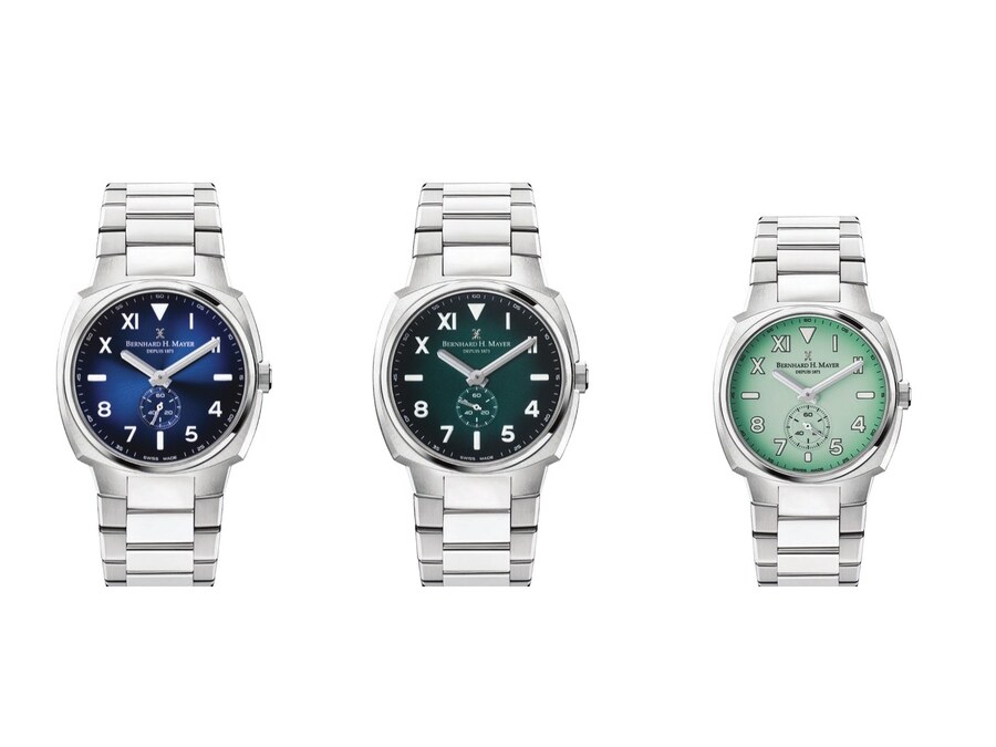 Bernhard H. Mayer Omni Collection — Ocean, Green, Mint stainless steel